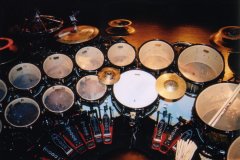 Terry Bozzio - April 2002